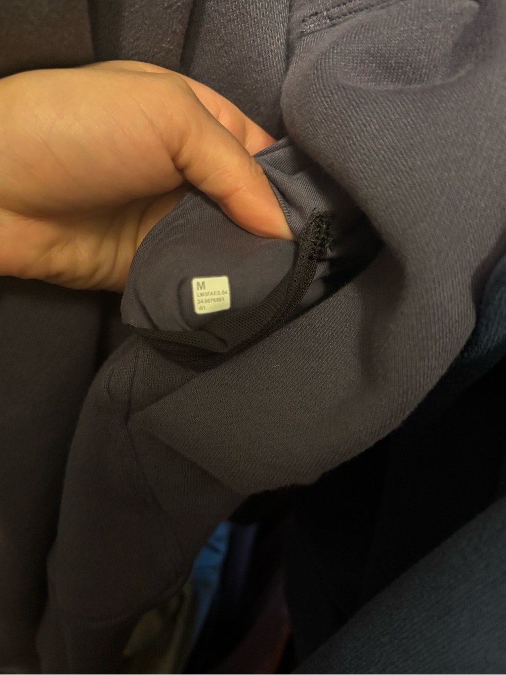 Men's Lululemon Steady State Sweatshirt - Dusty Purple - Picture 4 of 4